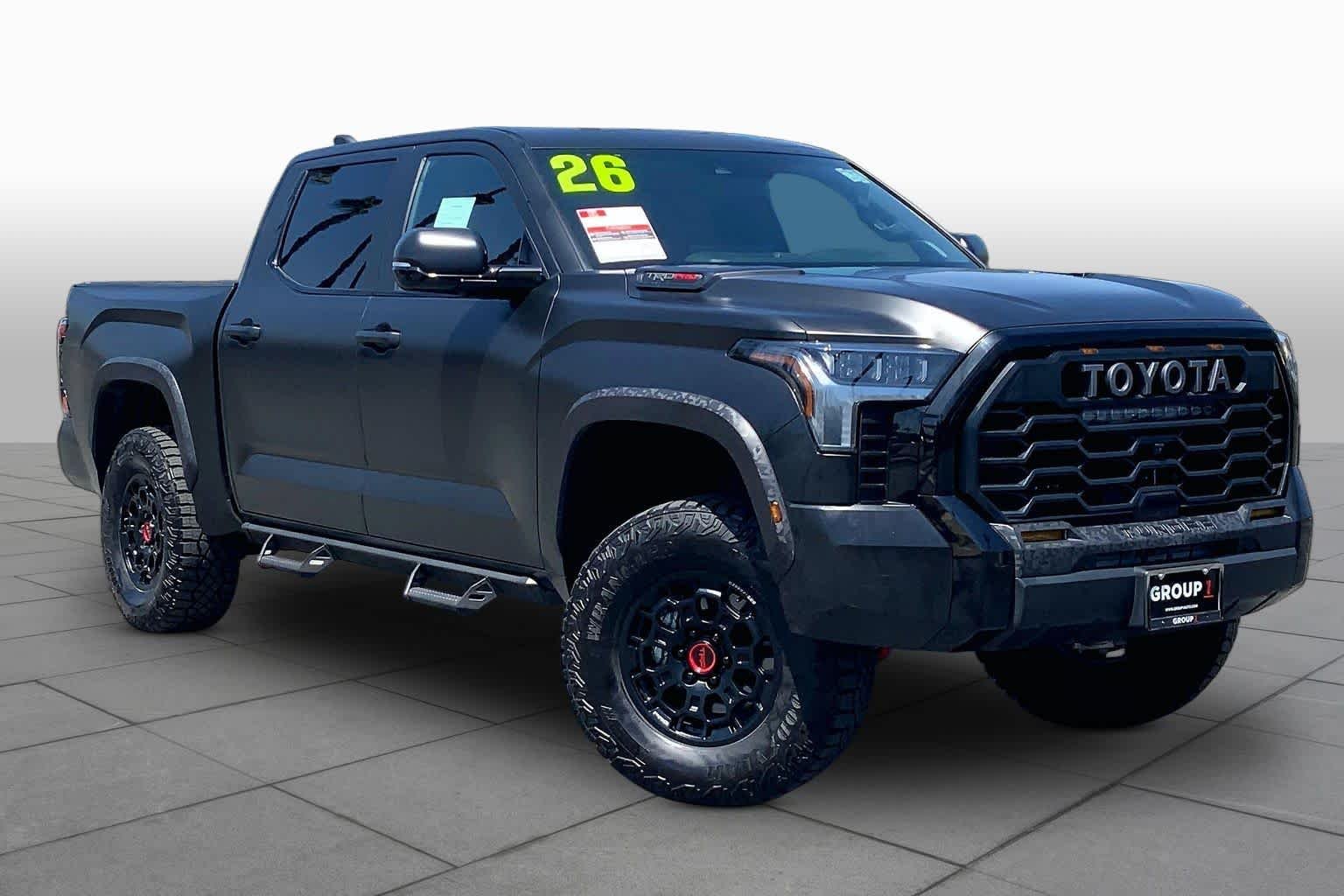 Used 2026 Midnight Black Metallic Toyota TRD Pro Hybrid image 2