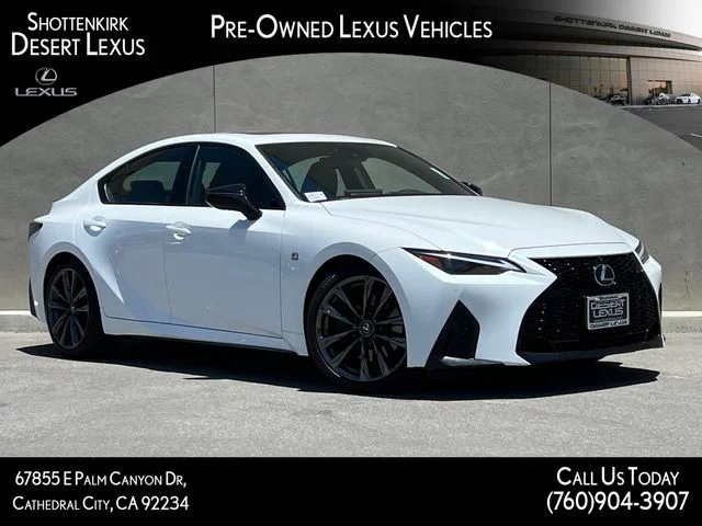 Used 2025 Ultra White Lexus 350 F SPORT image 1
