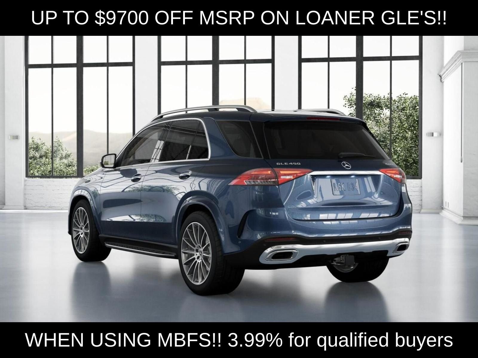 Certified Used 2026 Blue Mercedes-Benz GLE 450 image 30