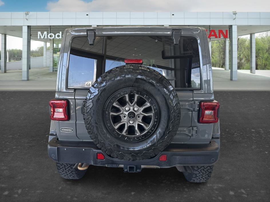 Used 2021 Sting-Gray Clearcoat Jeep Unlimited Rubicon 392 image 4