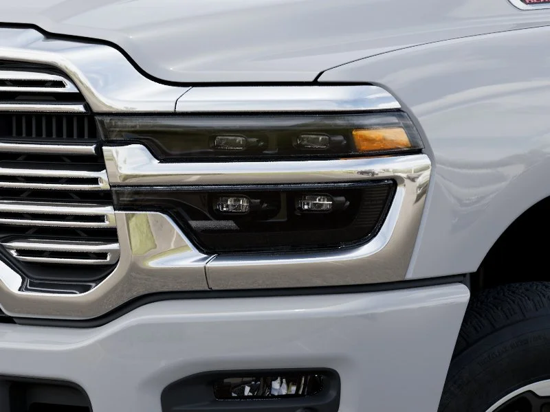 New 2026 Bright White Clear-Coat Exterior Paint RAM Laramie image 37