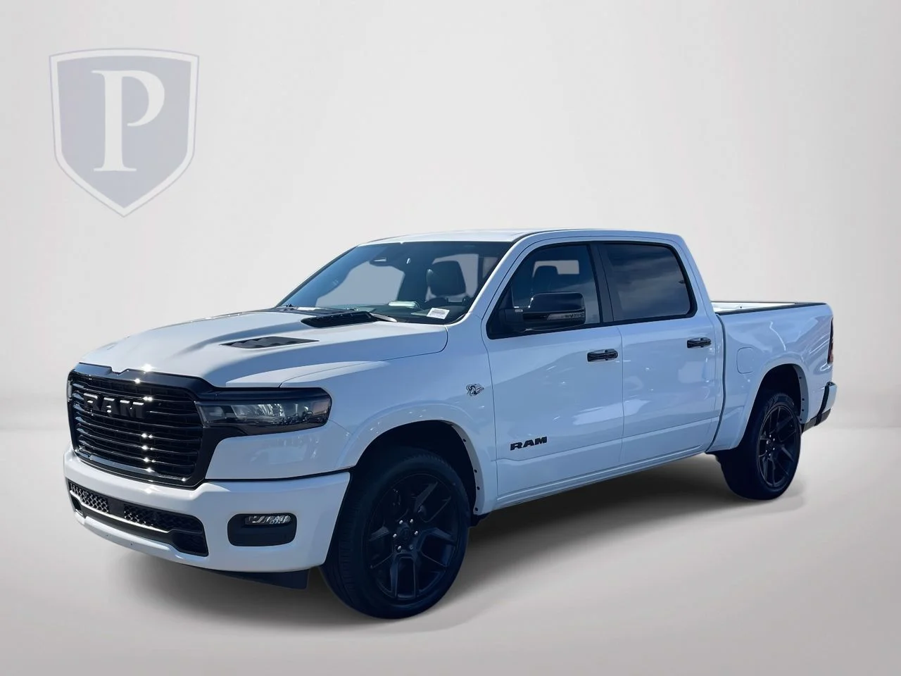 New 2026 Bright White Clear-Coat Exterior Paint RAM Laramie image 4