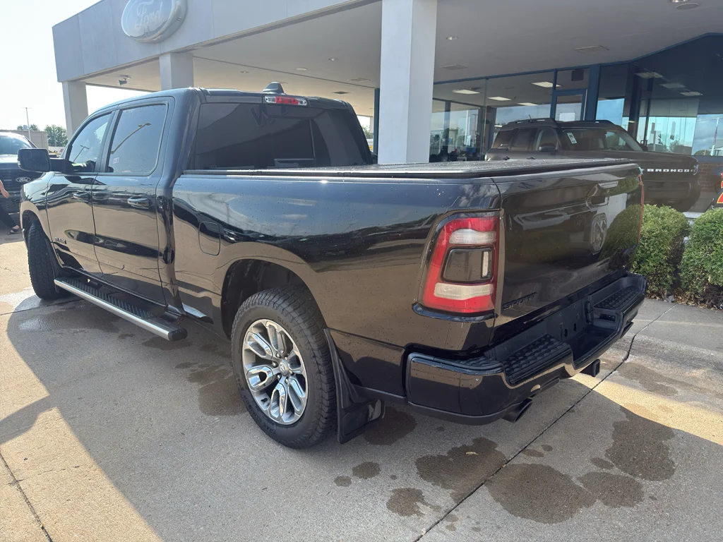 Used 2019 Diamond Black Crystal Pearl Ram Sport image 13