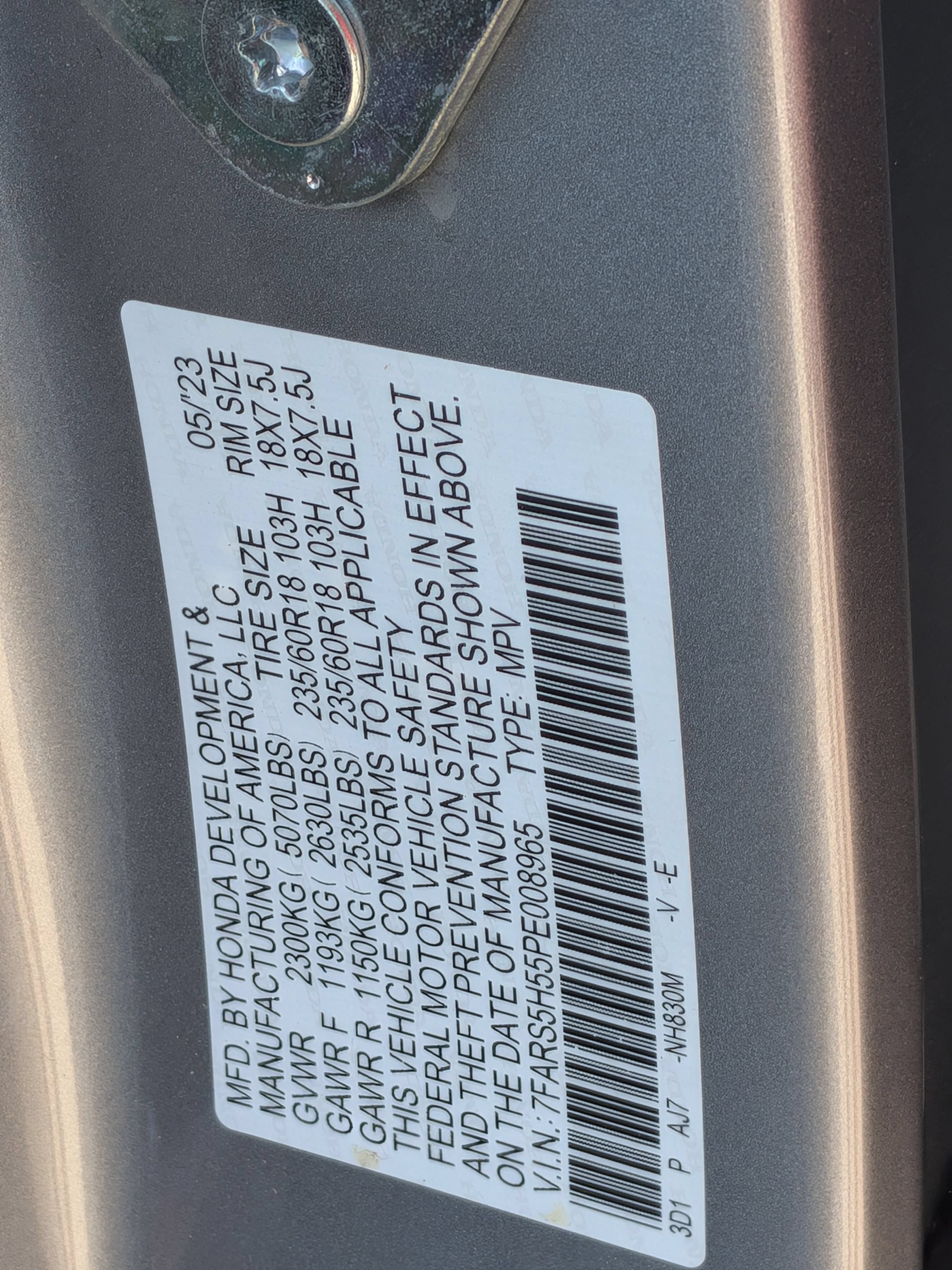 Certified Used 2023 Lunar Silver Metallic Honda Sport 2WD image 36