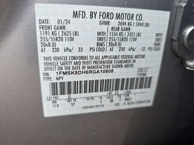 Used 2024 Silver Ford XLT image 37