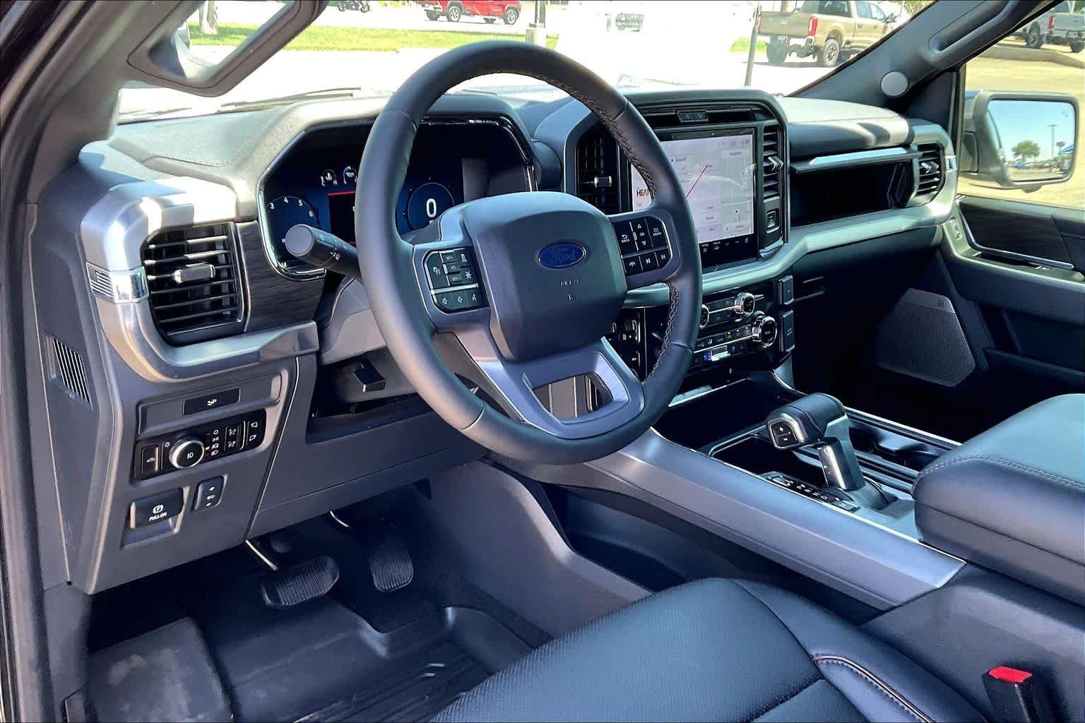New 2026 BLACK Ford LARIAT image 8