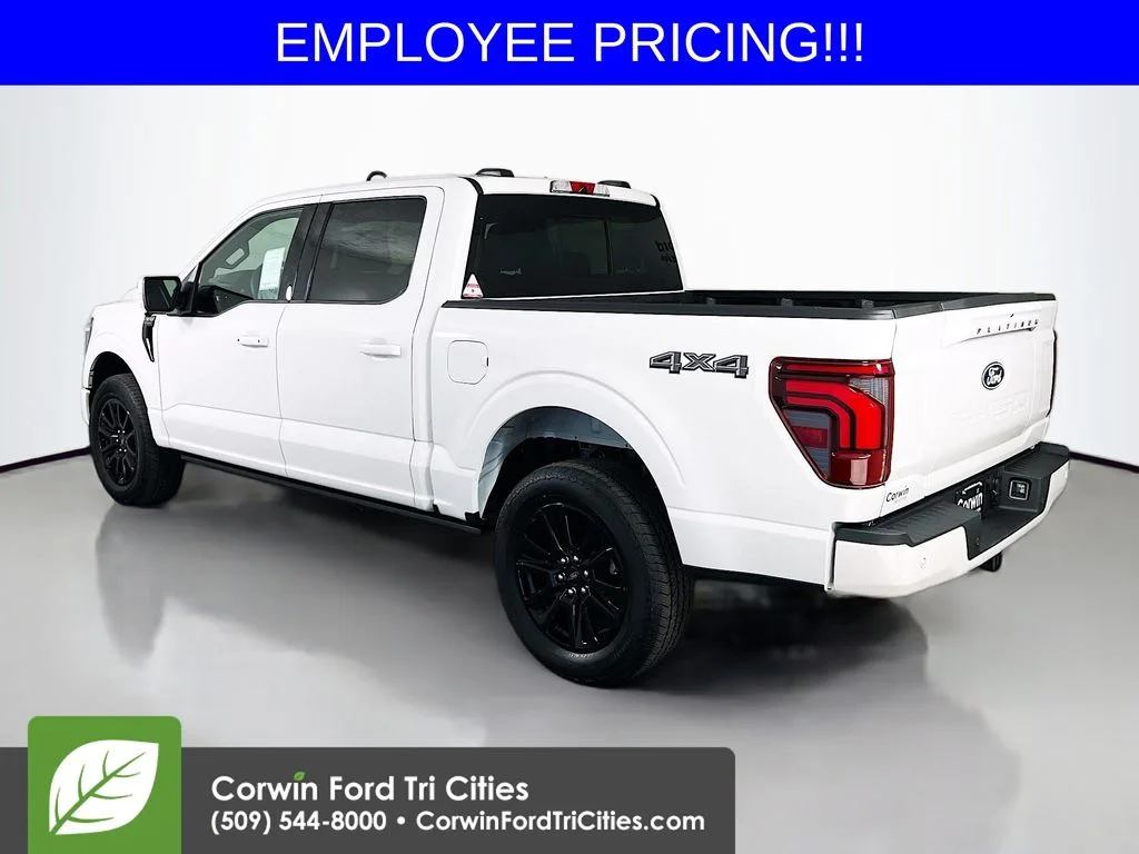 New 2026 Star White Metallic Tri-Coat Ford Platinum image 11