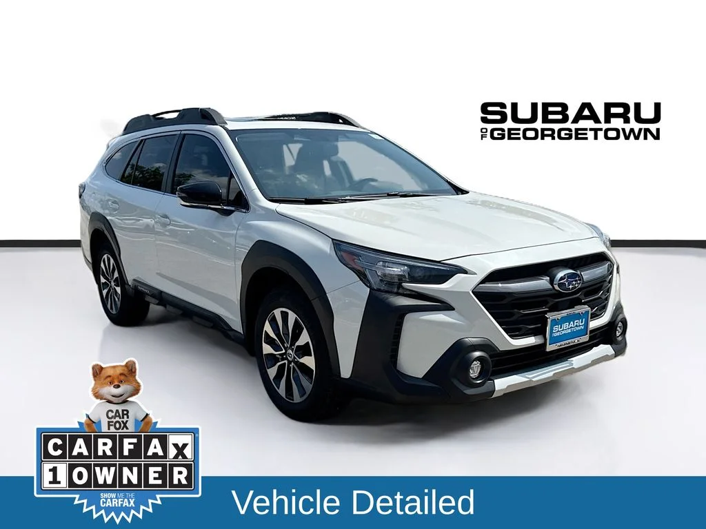 Certified Used 2025 White Subaru Limited image 1