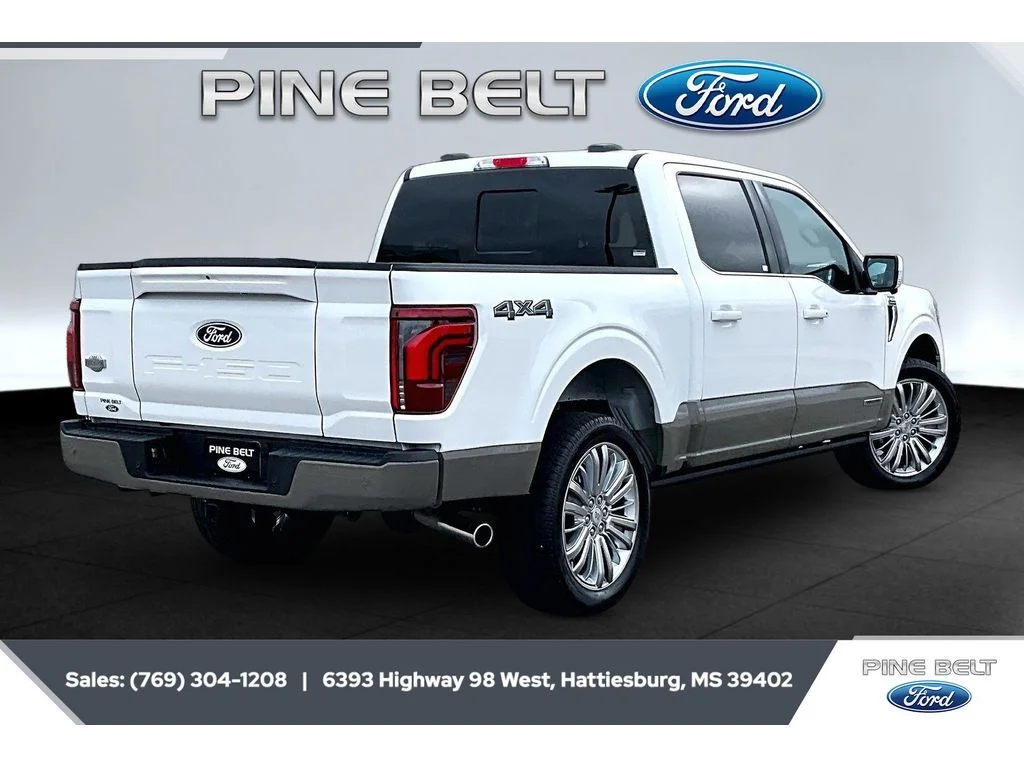 Used 2025 Star White Metallic Tri-Coat Ford King Ranch image 11