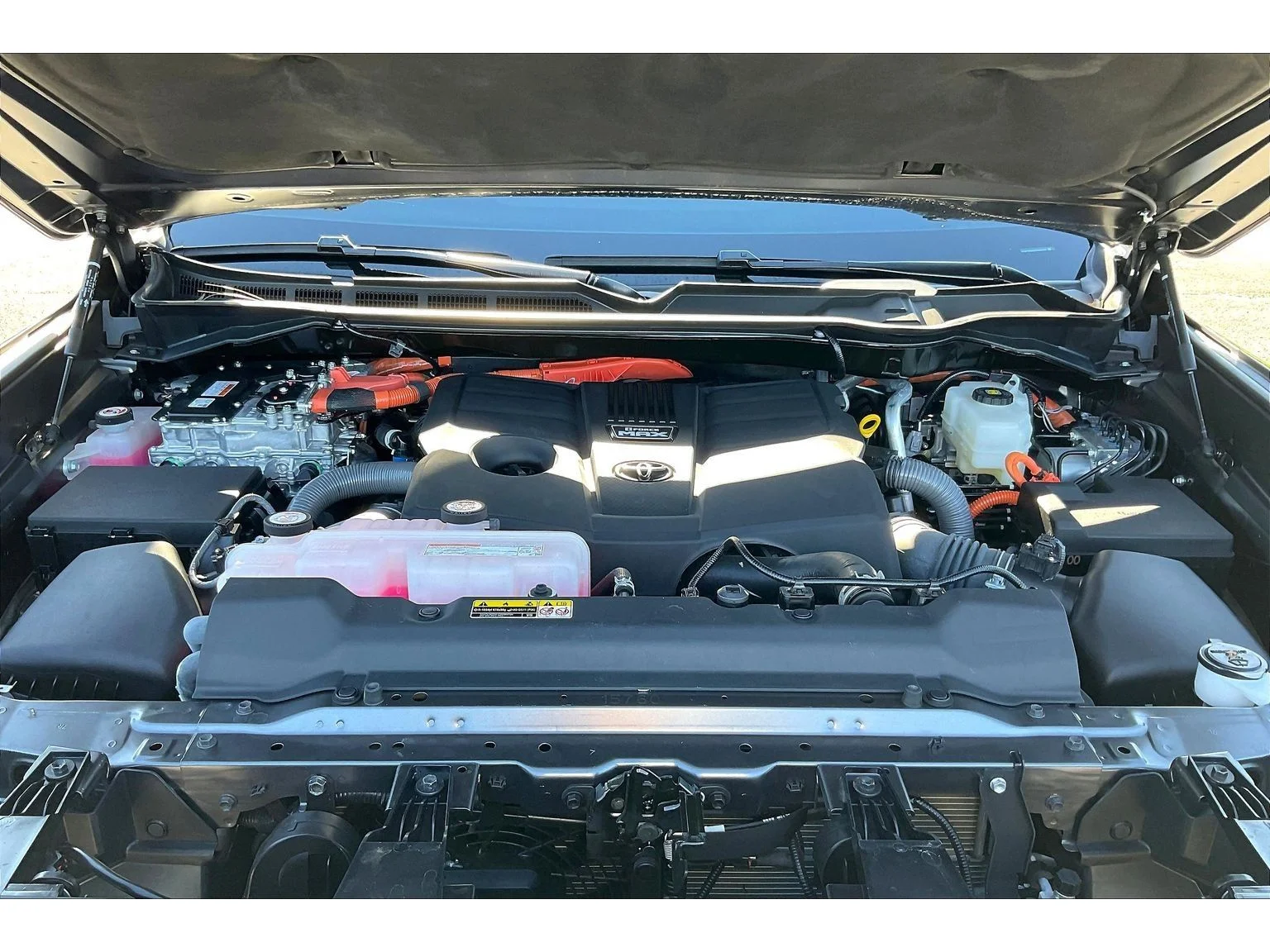 Used 2025 Gray Toyota Platinum Hybrid image 8