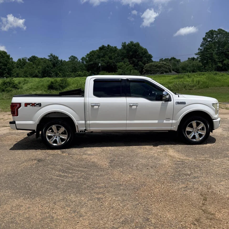 Used 2015 White Ford Platinum 4x4 4dr SuperCrew 5.5 ft. SB image 7