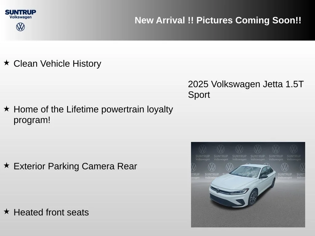Used 2025 White Volkswagen 1.5T Sport image 5