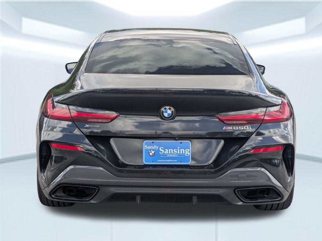 Used 2021 Black BMW M850i xDrive Gran Coupe image 4