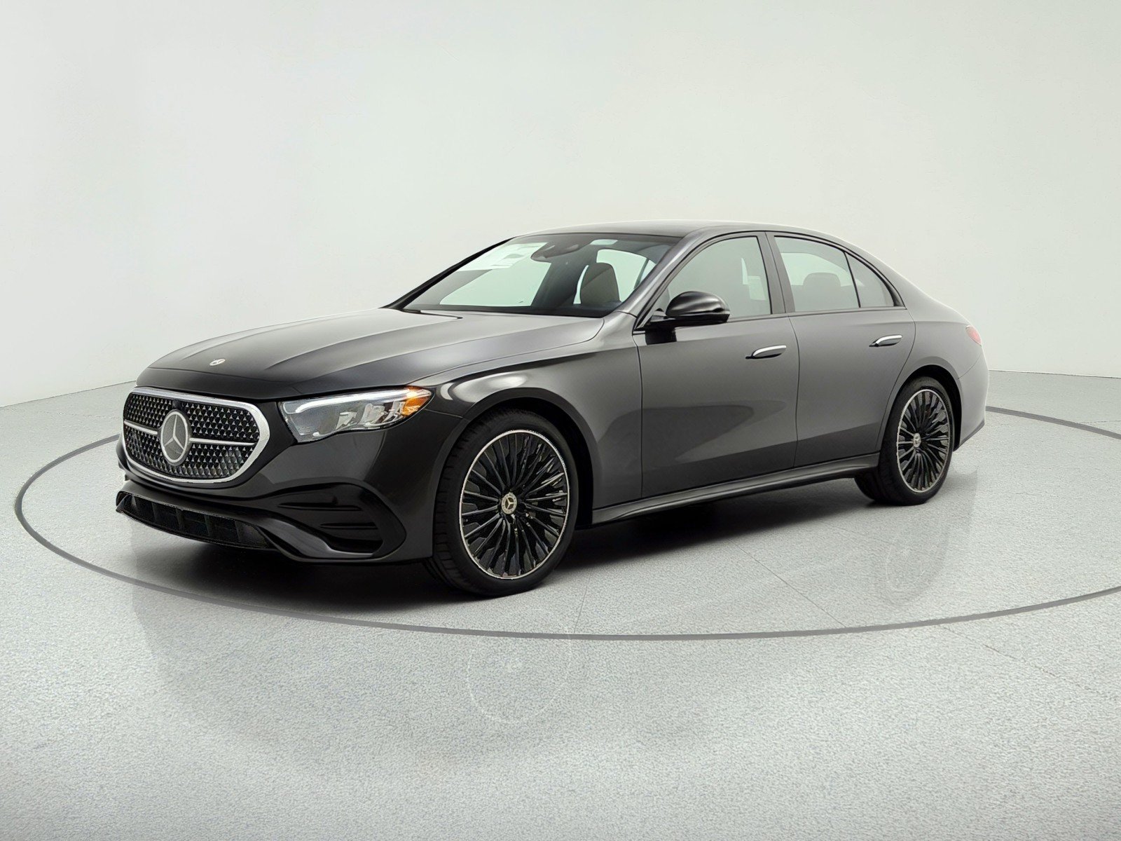 New 2026 Graphite Grey Metallic Mercedes-Benz E 350 RWD Sedan image 1