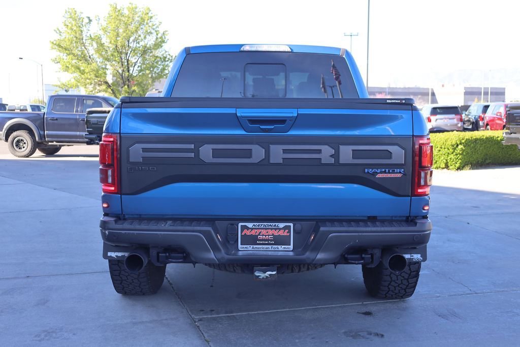 Used 2020 Blue Metallic Ford Raptor image 5
