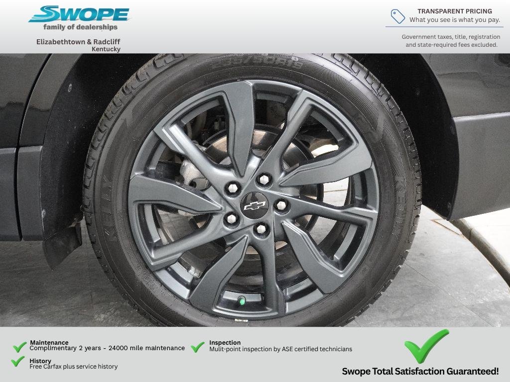 Used 2023 Mosaic Black Metallic Chevrolet RS image 34