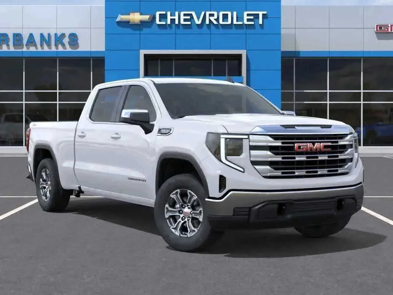 New 2026 Summit White GMC SLE image 4