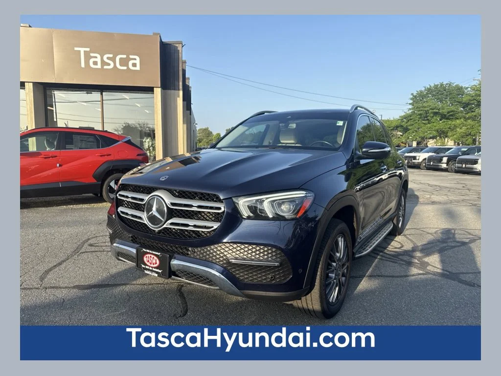 Used 2021 Blue Mercedes-Benz GLE 350 image 1