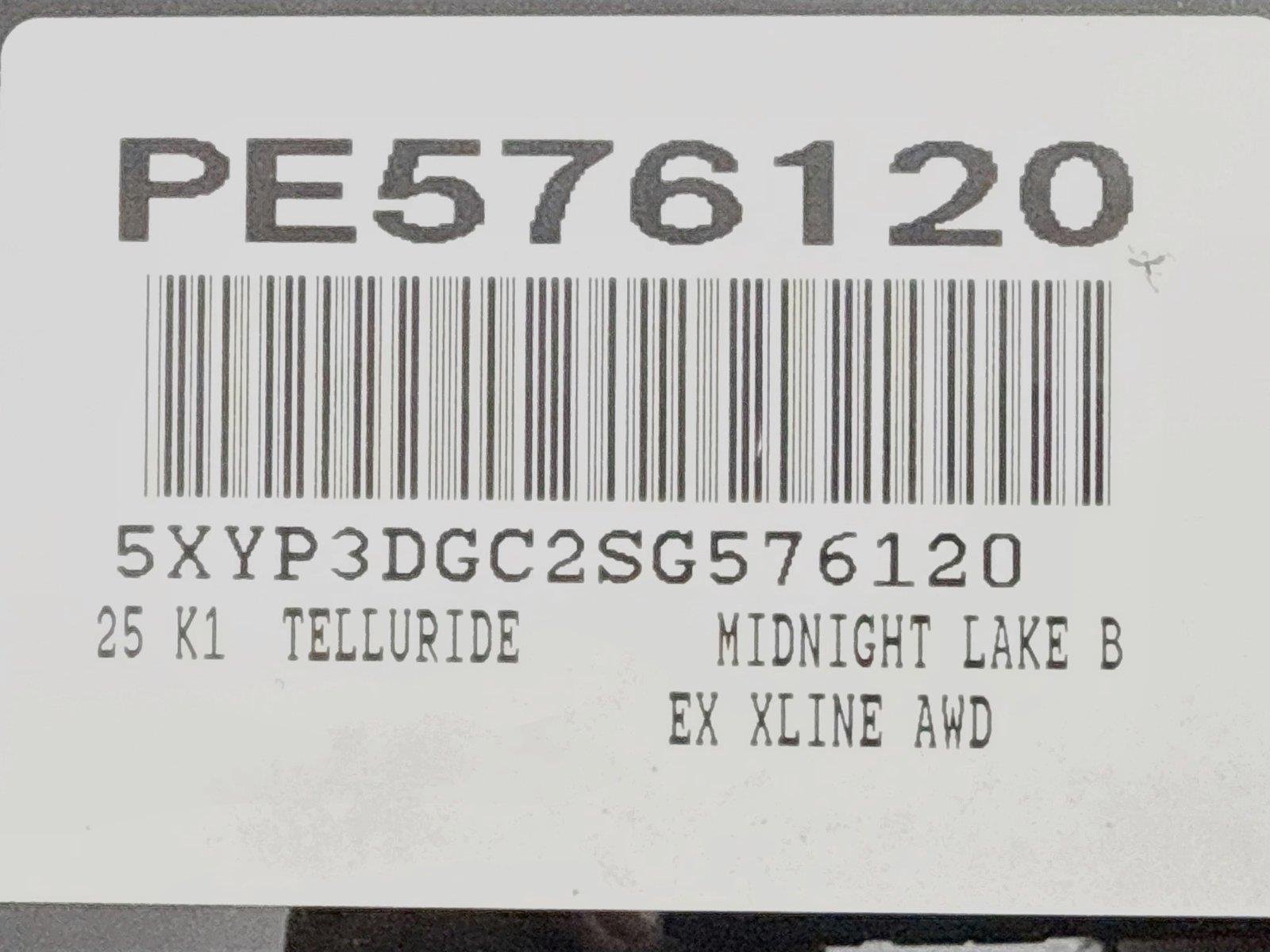 Used 2025 Midnight Lake Blue Kia EX X-Line image 45