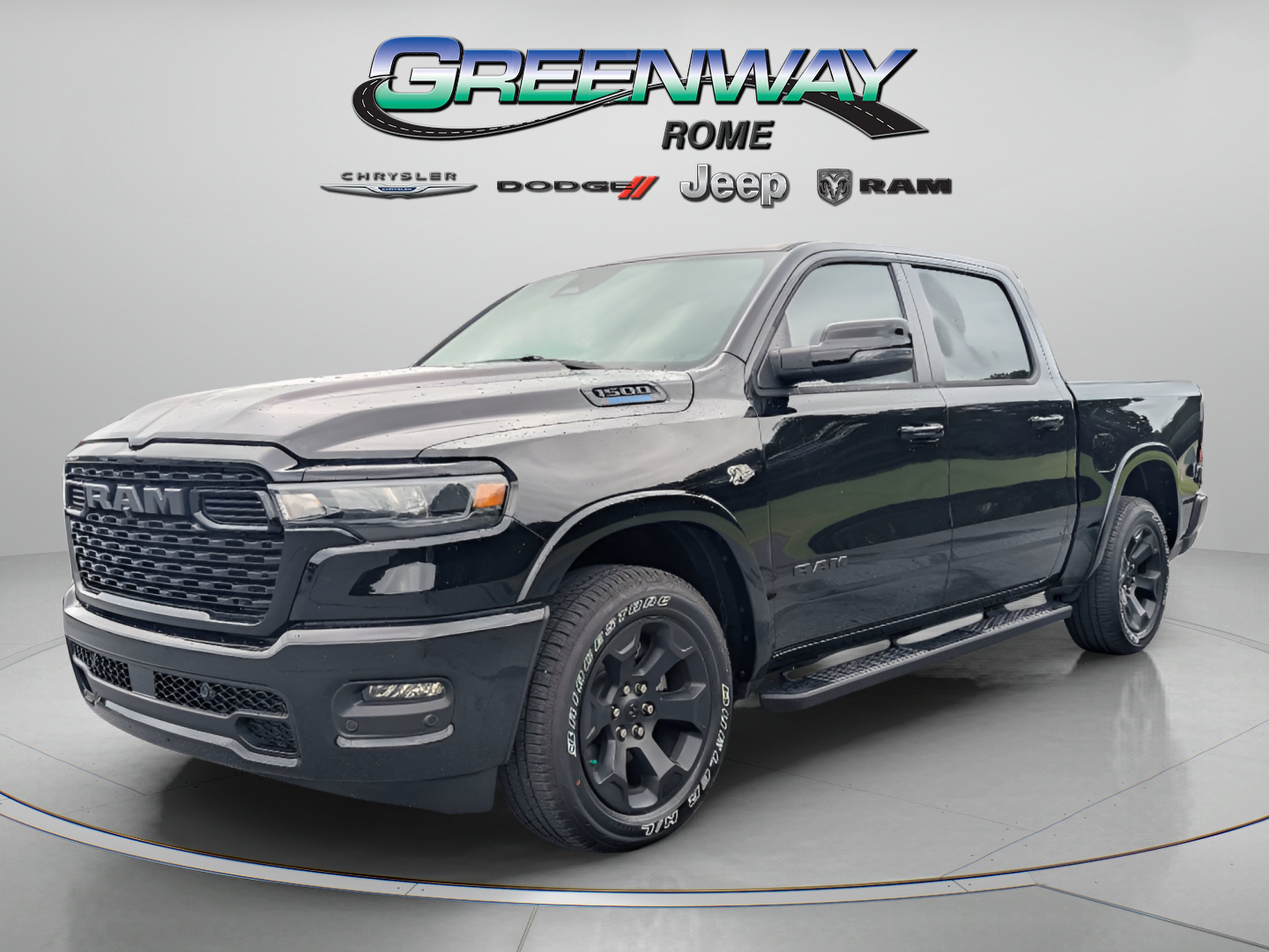 New 2026 Diamond Black Crystal Pearlcoat RAM Big Horn image 4