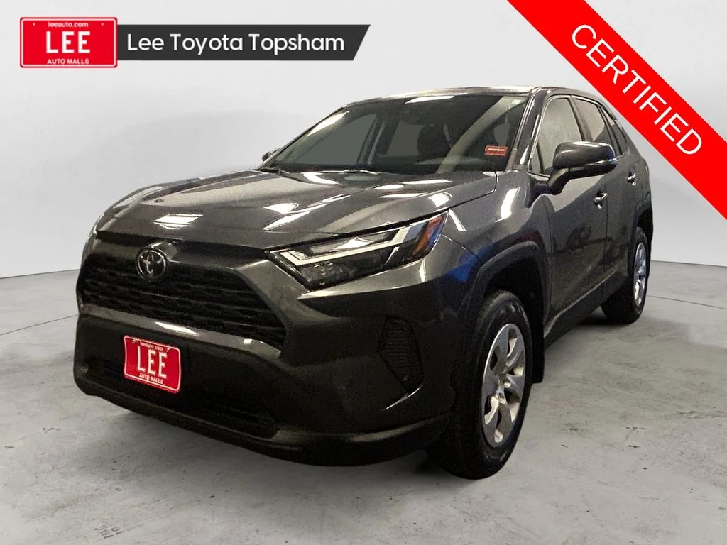 Certified Used 2023 Magnetic Gray Toyota LE image 1