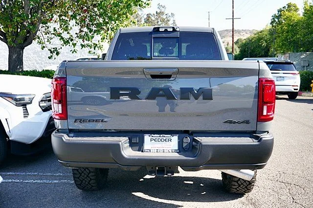 New 2026 Ceramic Gray Clear-Coat Exterior Paint RAM Rebel image 10