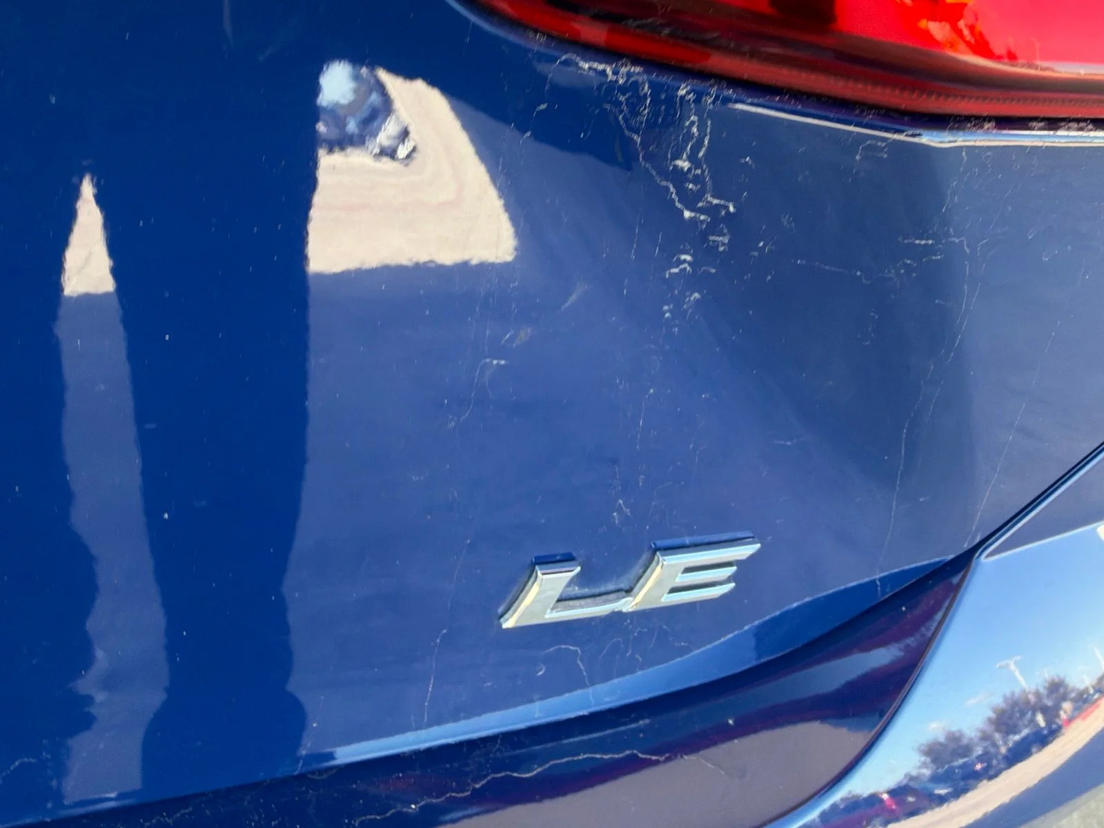 Used 2025 Blue Toyota LE image 16
