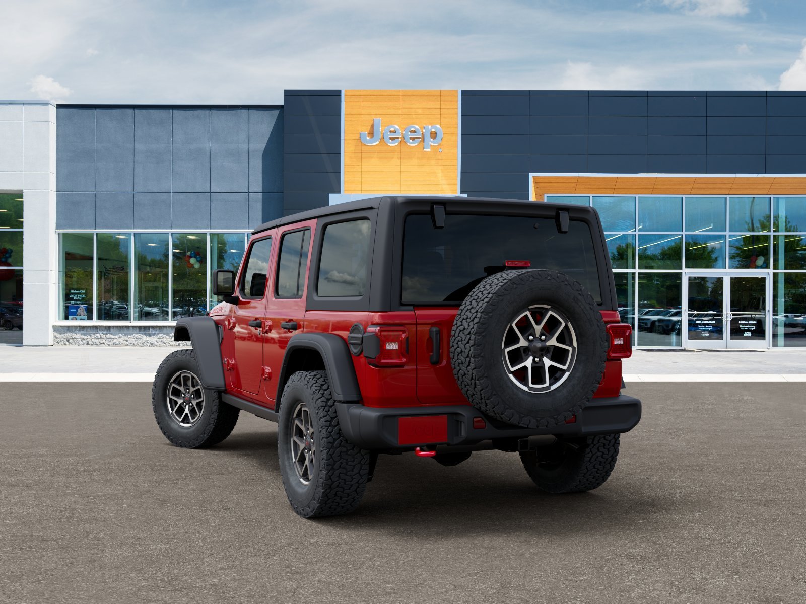 New 2026 Firecracker Red Clear-Coat Exterior Paint Jeep Rubicon image 29