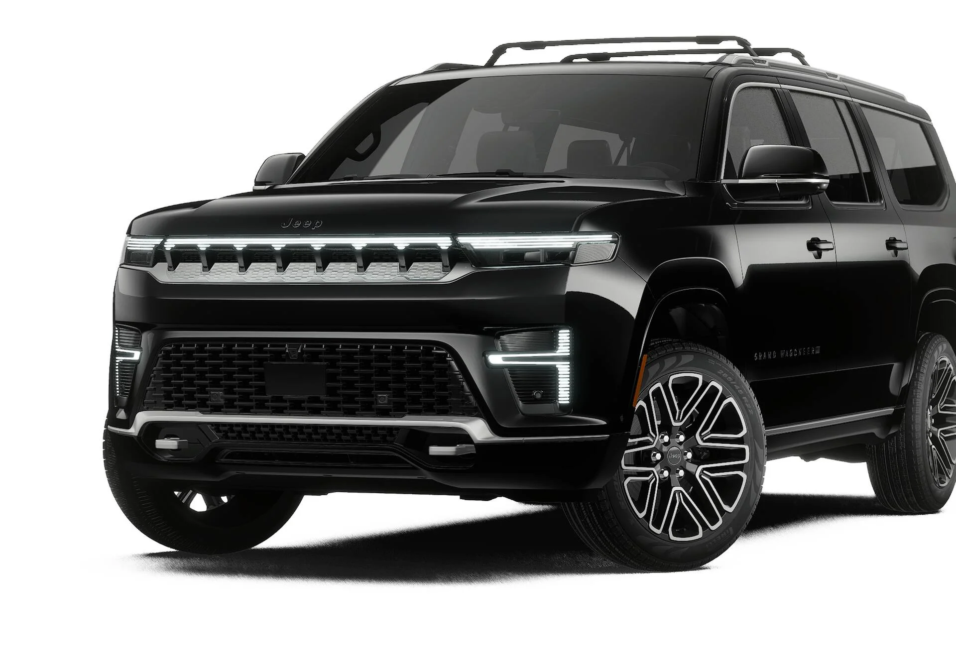New 2027 High Gloss Black Paint Jeep Grand Wagoneer image 1