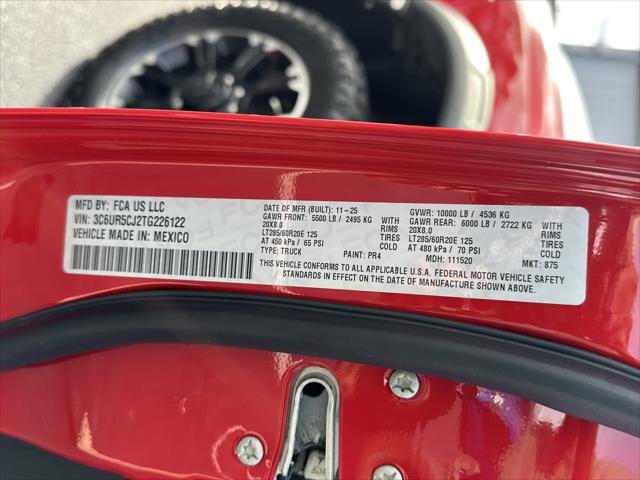 New 2026 Flame Red Clear-Coat Exterior Paint RAM Warlock image 29