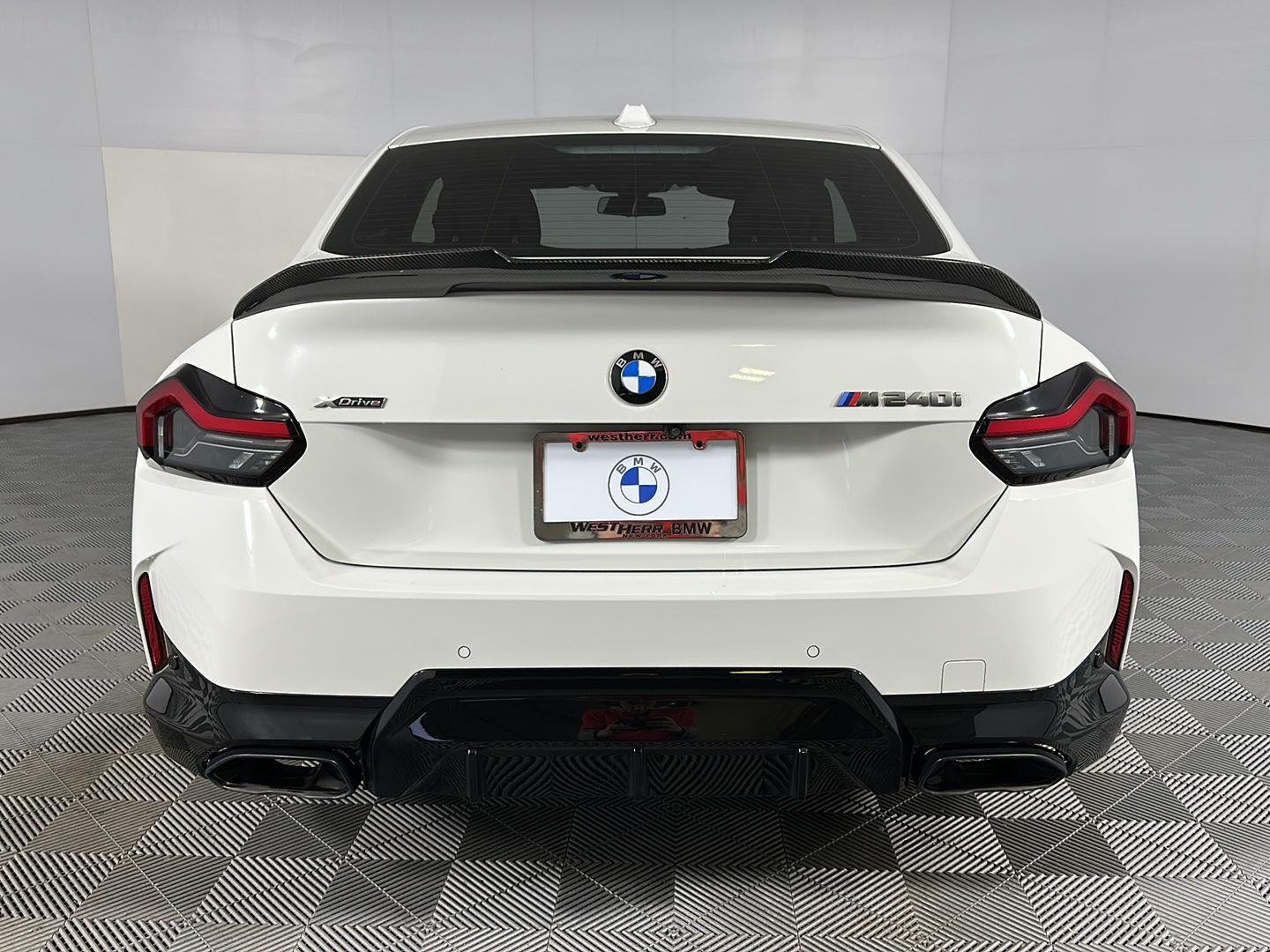 Used 2023 Alpine White BMW M240i xDrive image 26