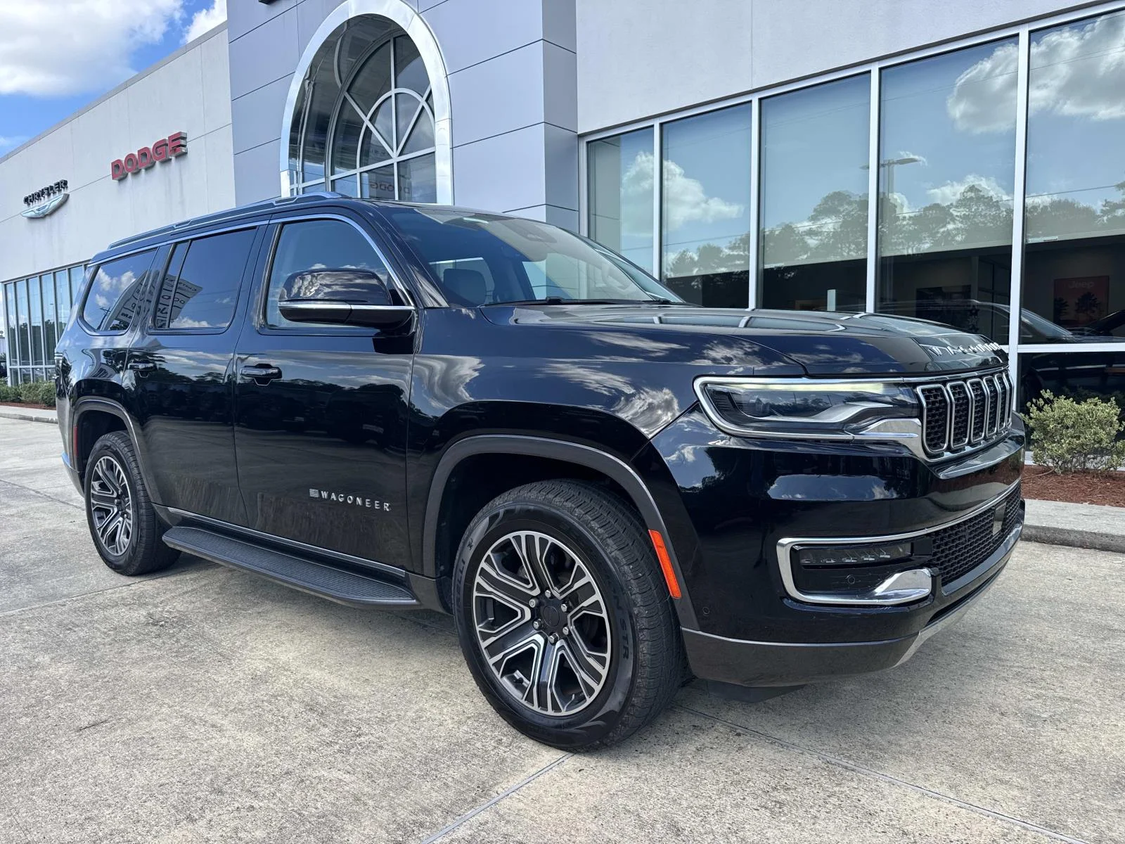 Used 2022 Diamond Black Crystal Pearlcoat Jeep Series III 4x2 image 1