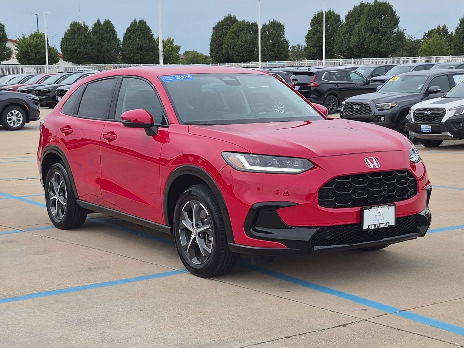 Certified Used 2024 Milano Red Honda EX-L AWD image 5