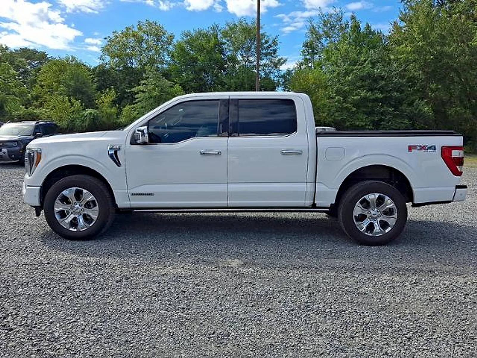 Used 2023 Star White Metallic Tri-Coat Ford Platinum image 4