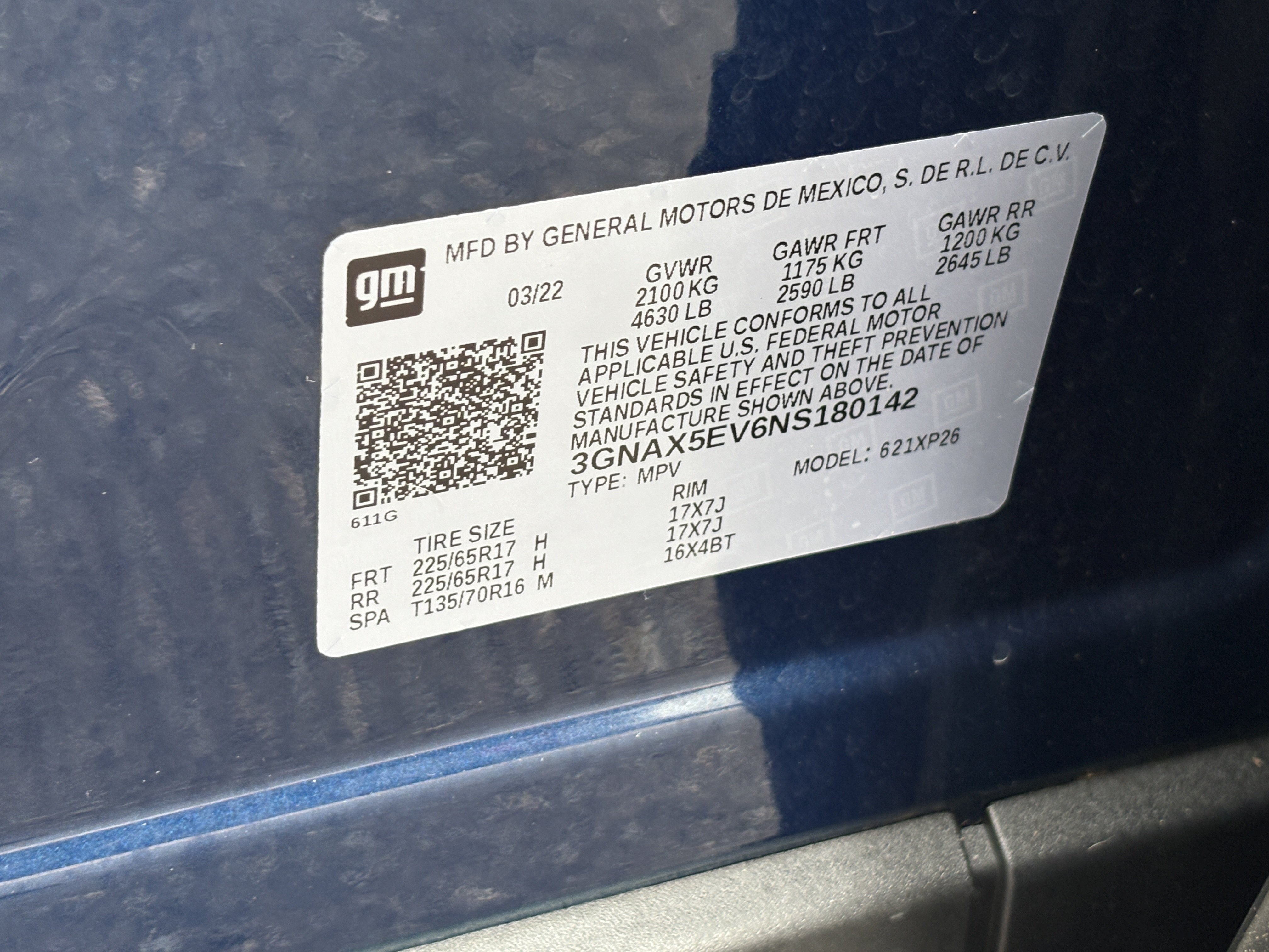 Used 2022 Blue Glow Metallic Chevrolet LS image 26