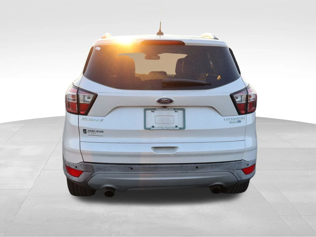 Used 2018 White Ford Titanium image 19