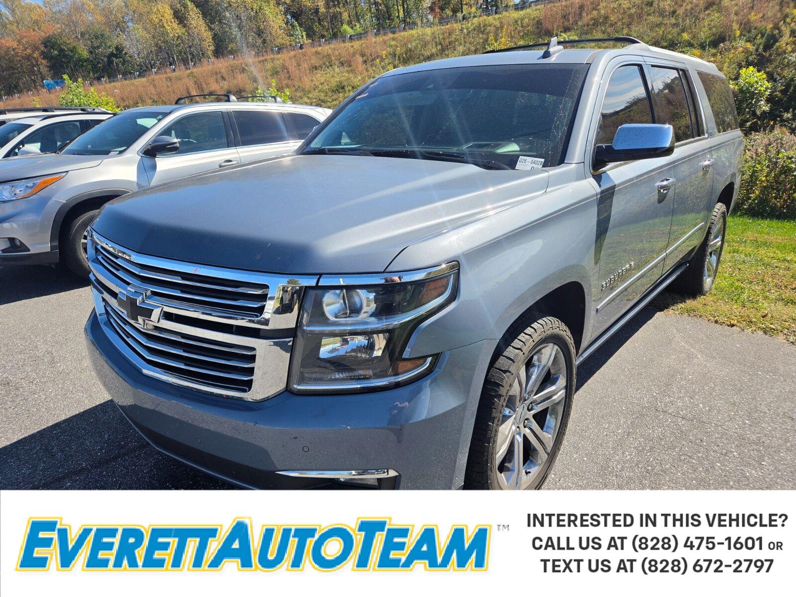Gray (SLATE GREY METALLIC) 2016 Chevrolet Suburban SUV / Crossover Four-Wheel Drive 