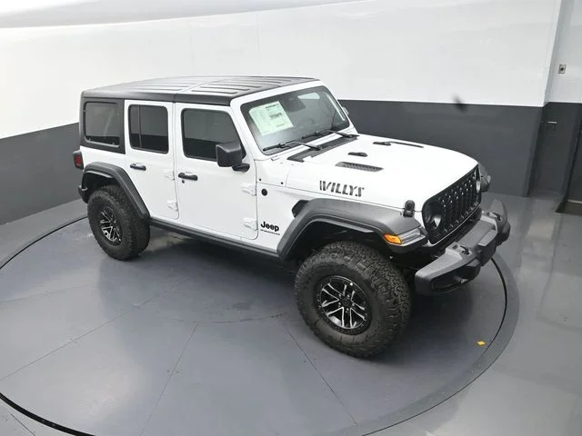 New 2026 Bright White Clear-Coat Exterior Paint Jeep Willys image 11