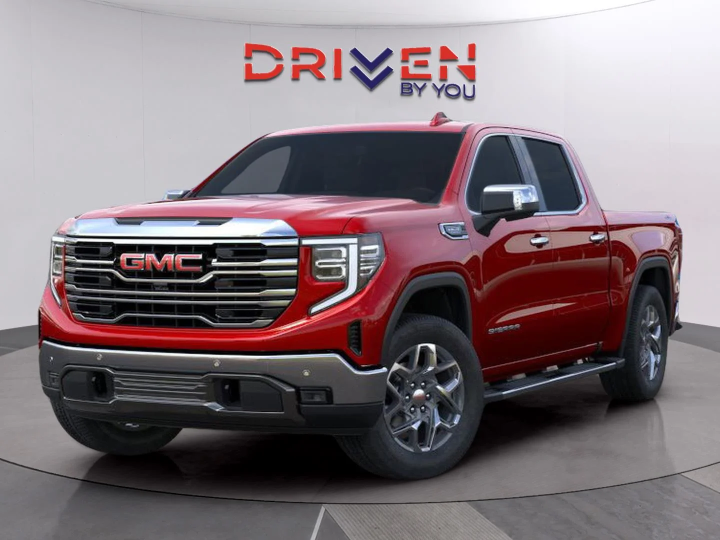 New 2026 Volcanic Red Tintcoat GMC SLT image 2
