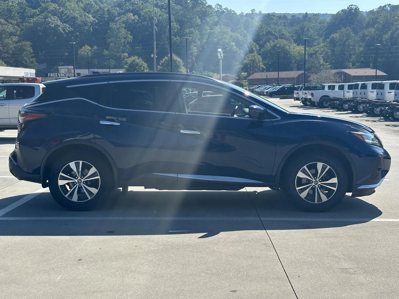 Used 2019 Deep Blue Pearl Nissan SV image 8