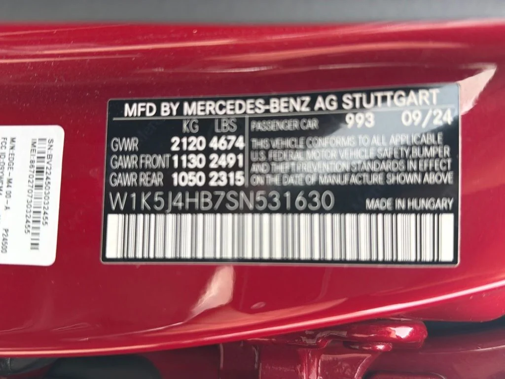 Used 2025 Red Mercedes-Benz CLA 250 image 30
