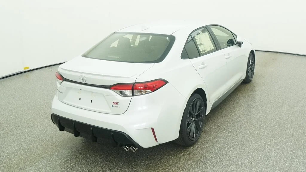 New 2026 Wind Chill Pearl Toyota Hybrid SE image 22