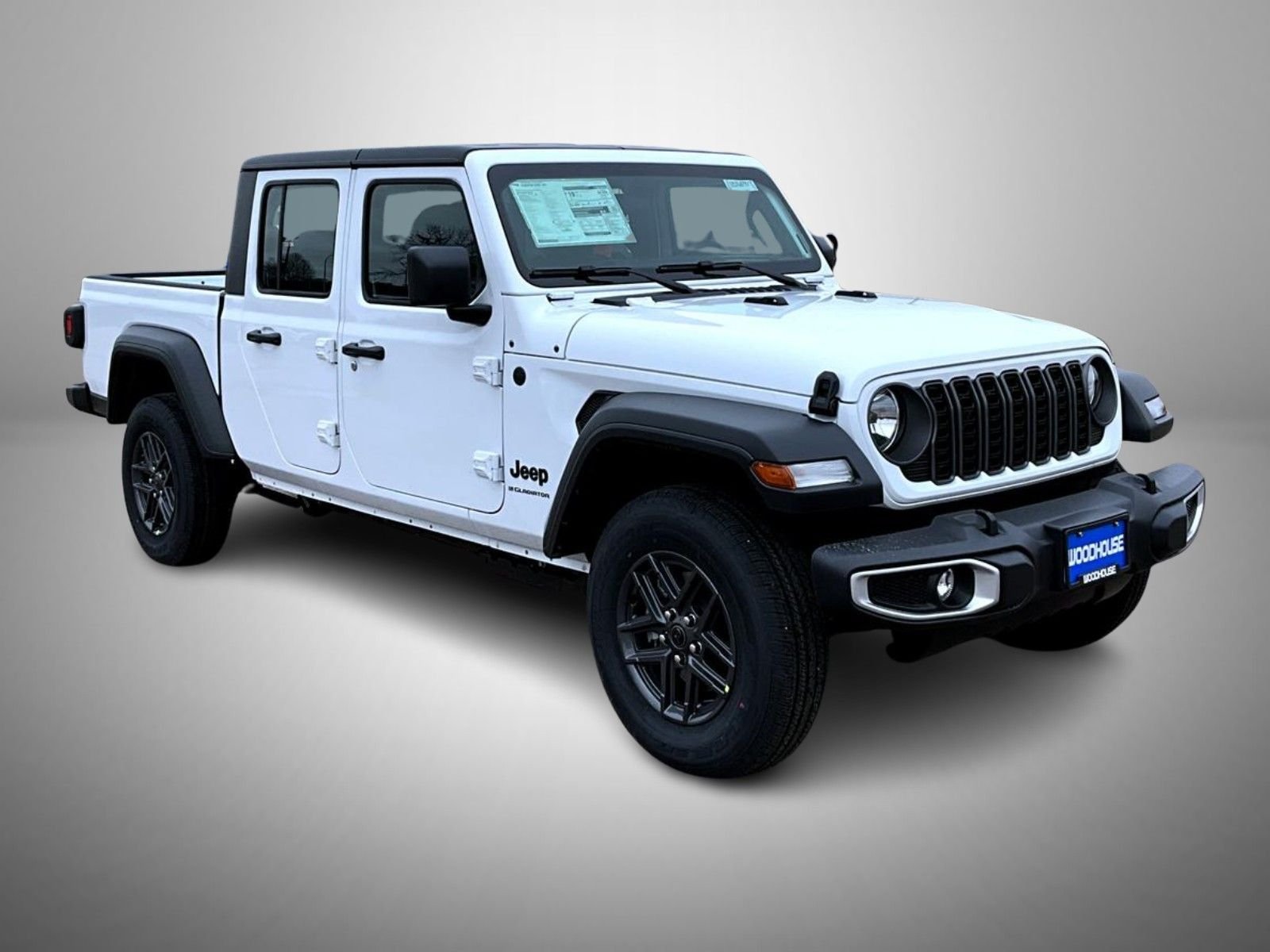 New 2026 Bright White Clear-Coat Exterior Paint Jeep Sport image 3