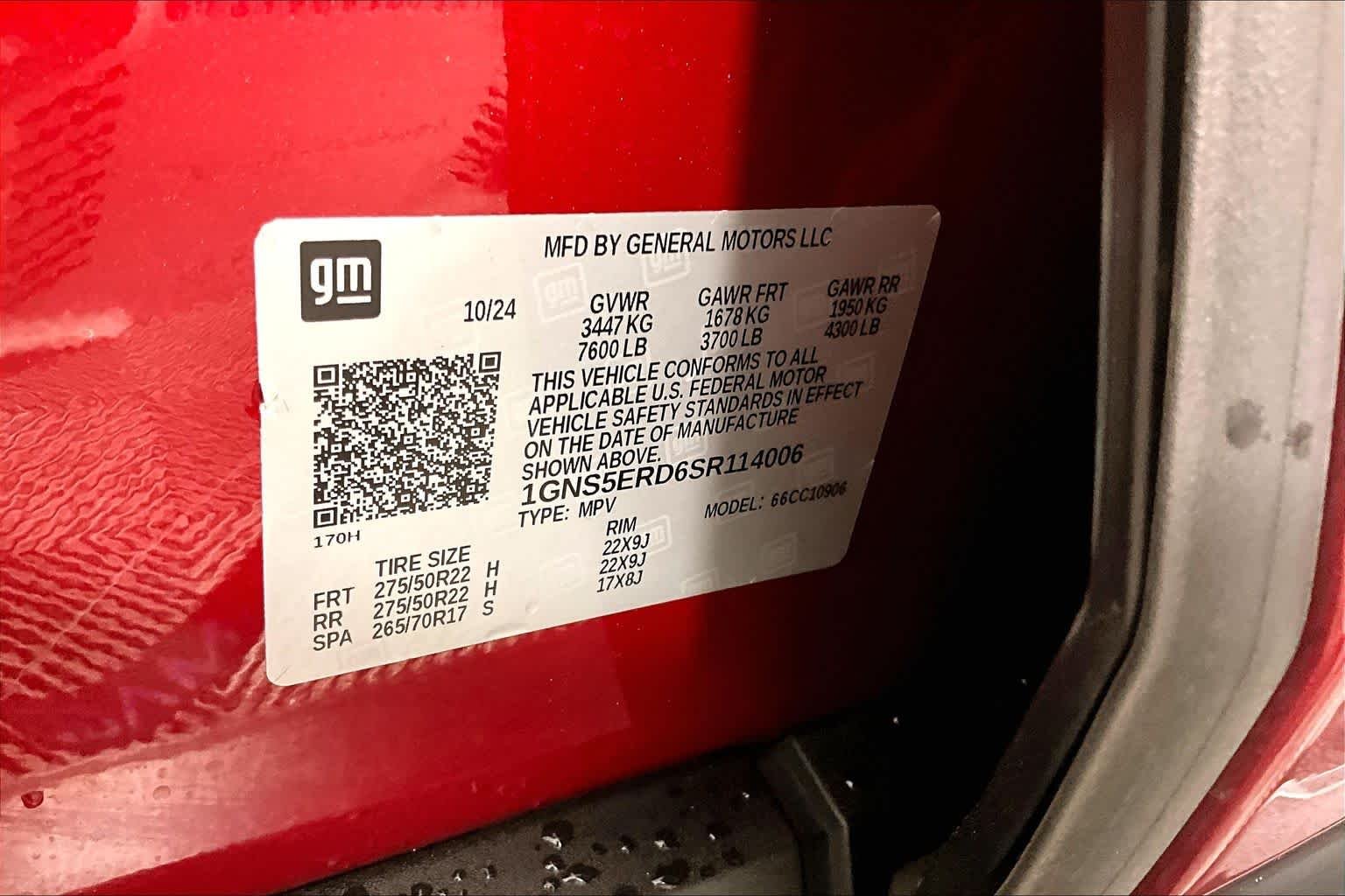 Used 2025 Radiant Red Tintcoat Chevrolet RST image 67