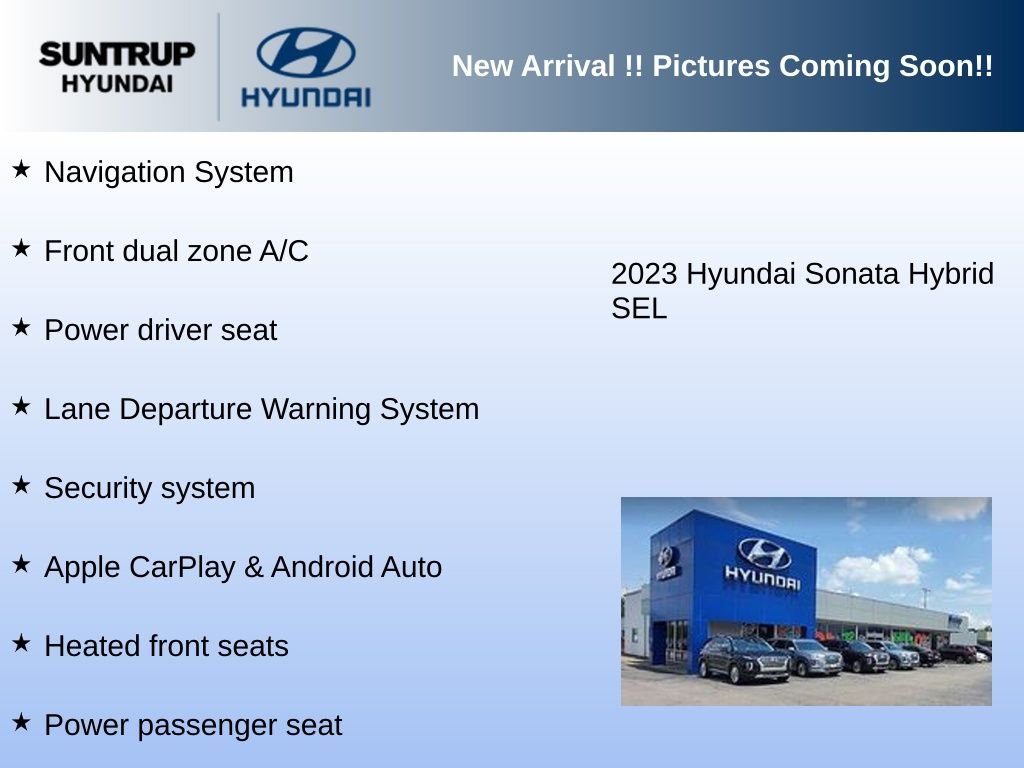 Used 2023 Serenity White Hyundai SEL image 2