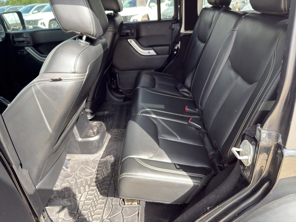 Used 2015 Black Clearcoat Jeep Rubicon Hard Rock image 24