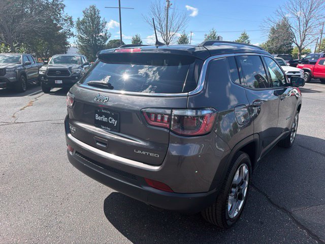 Used 2021 Granite Crystal Metallic Clearcoat Jeep Limited image 6