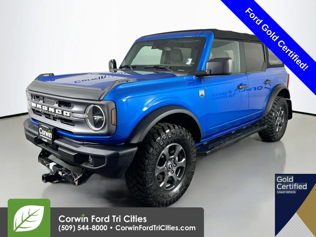 Certified Used 2021 Velocity Blue Metallic Ford Big Bend image 5