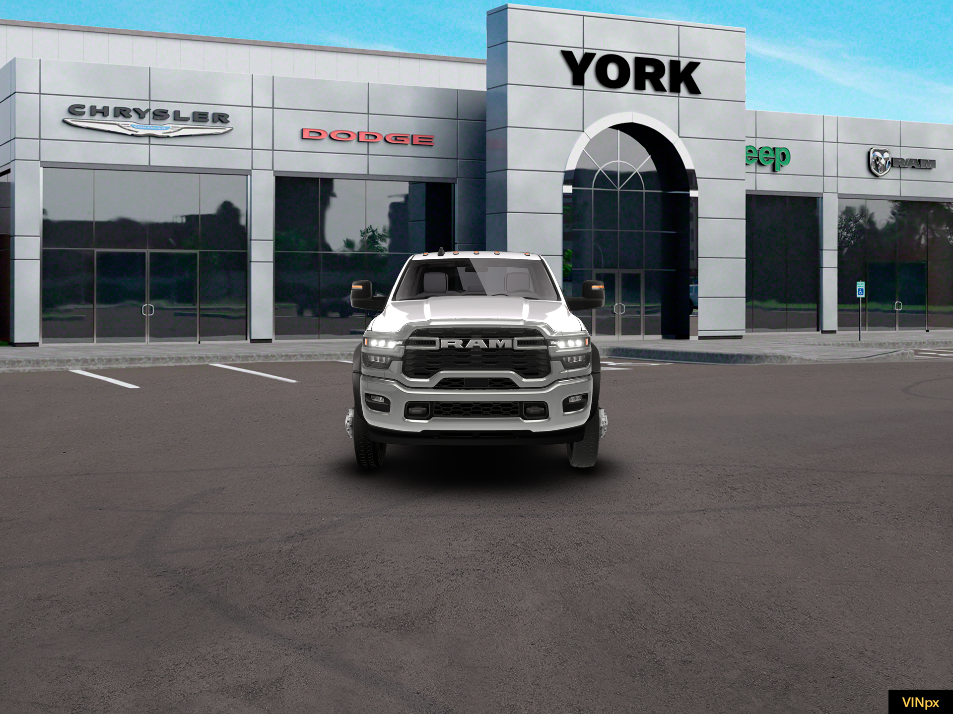 New 2026 Bright White Clear-Coat Exterior Paint RAM Tradesman image 12