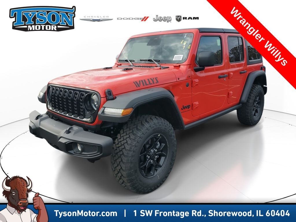 New 2026 Firecracker Red Clearcoat Jeep Willys image 2